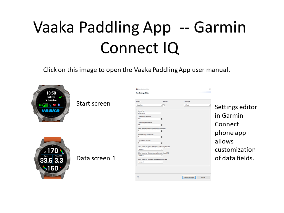 Garmin IQ Vaaka User manual – cadence